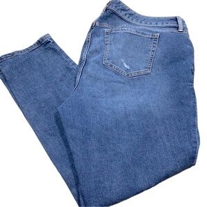 Torrid size 20 distressed jeans